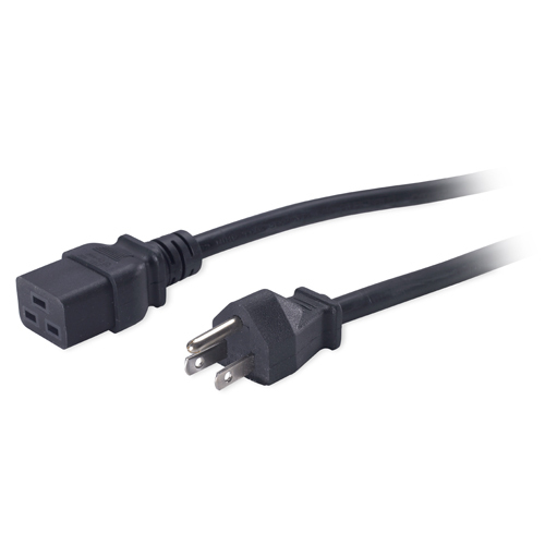APC Power Cord, C19 to 5-15P, 2.5m