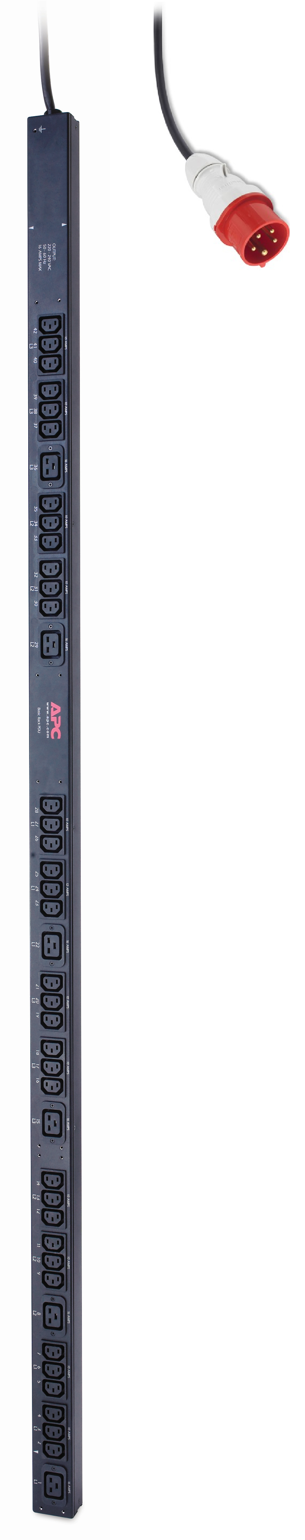 APC PDU en rack de base Zero U