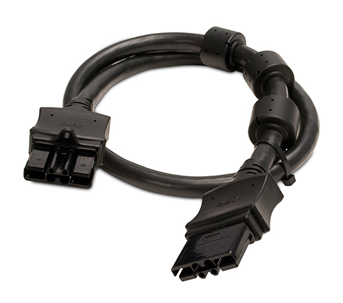 APC - Rallonge de câble de batterie - 120 V - 1.22 m - noir - pour Smart-UPS X Rack/tour de batterie externe 120 V