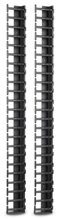 APC Accessoire de gestion des câbles qui contribue à préserver les câbles en état et à les agencer dans une armoire ou un rack. Comprend: Guide d'installation, 2 organiseurs de câbles verticaux