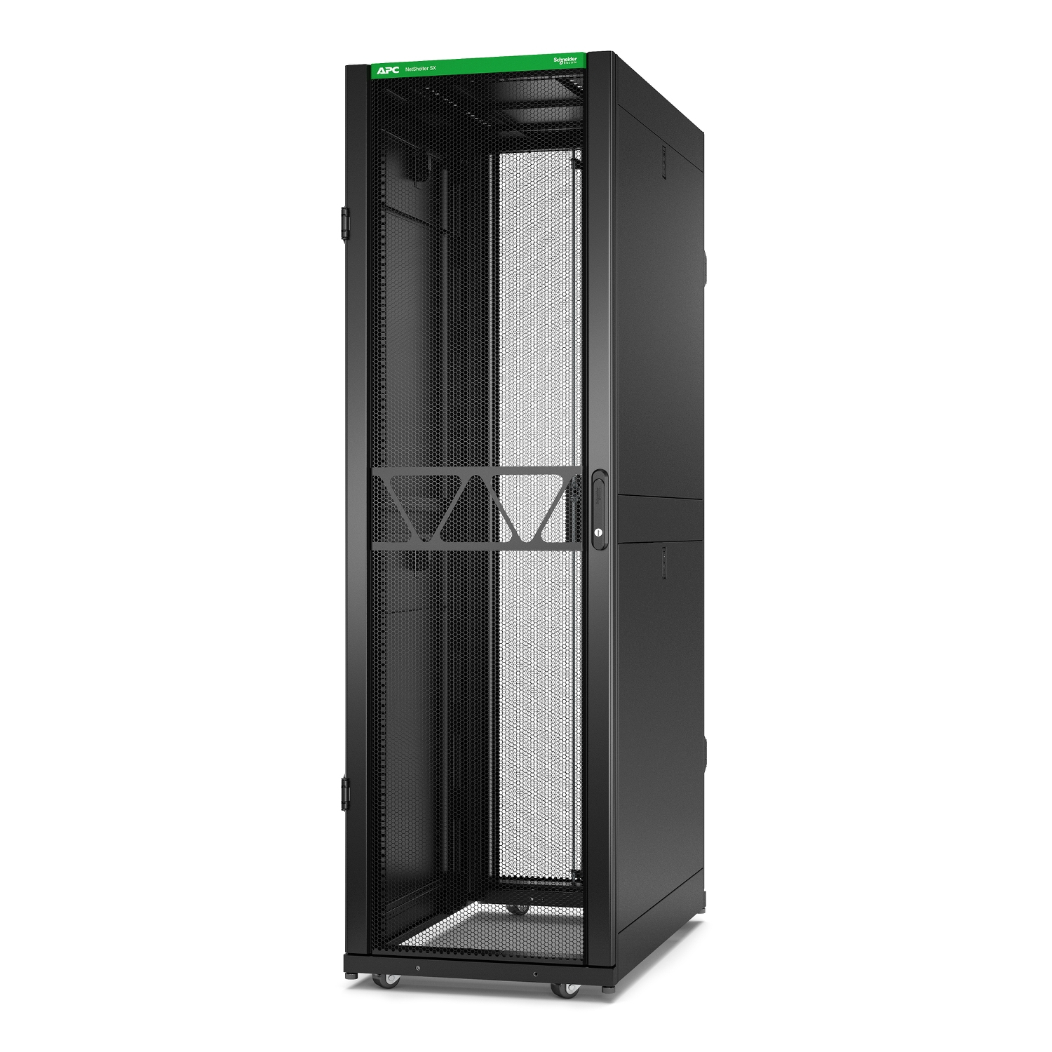 APC NetShelter SX Server Rack Gen 2 42U 1991H x 600W x 1070D mm w/ Sides Black