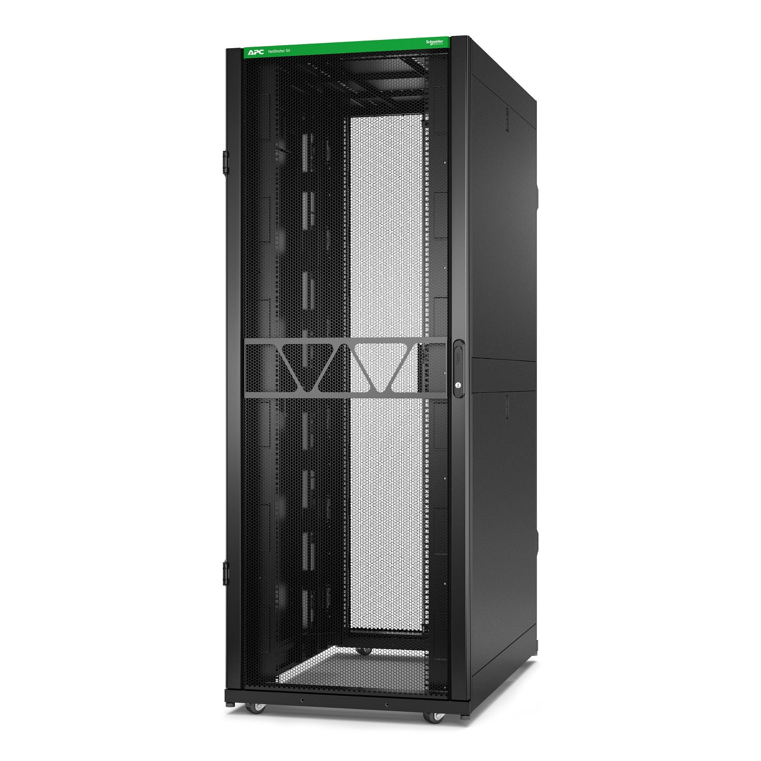 APC NetShelter SX Server Rack Gen 2 42U 1991H x 750W x 1200D mm w/ Sides Black
