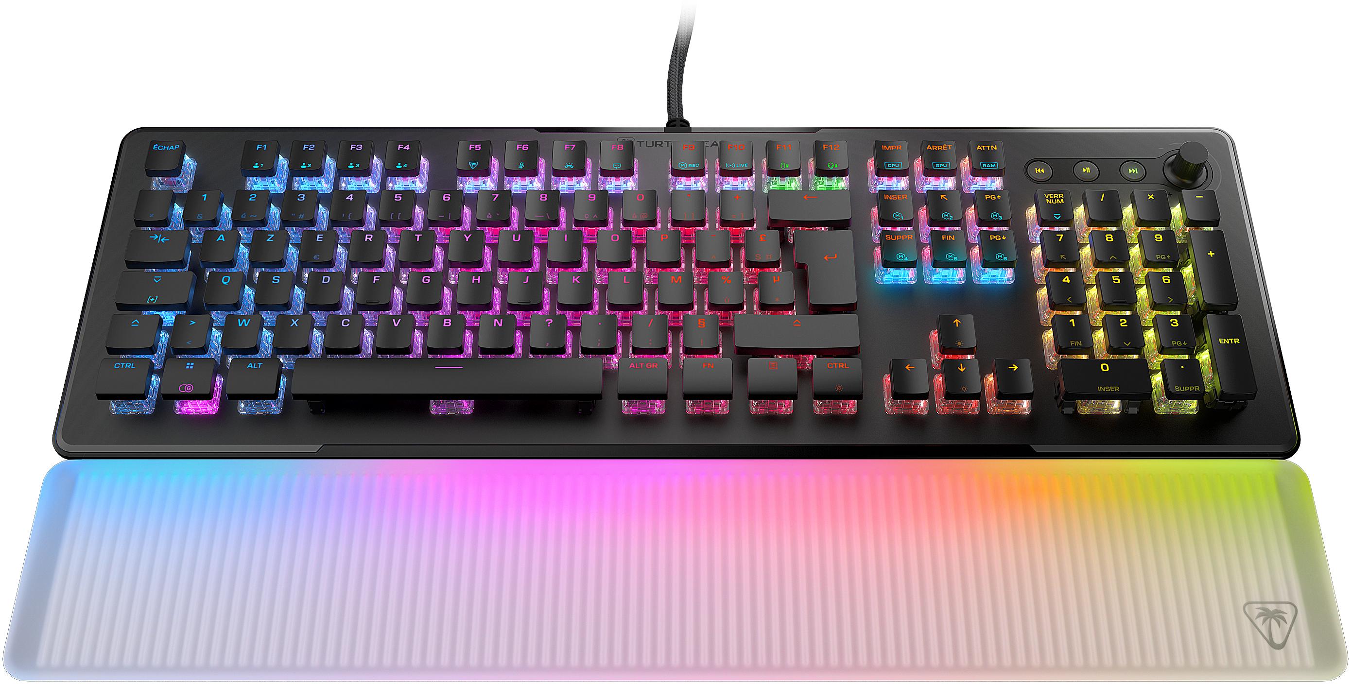 Turtle Beach Modèle du produit : clavier gamer vulcan ii max noir linear