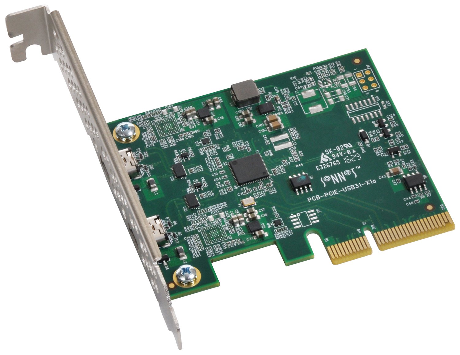 Sonnet Allegro USB-C 2-Port PCIe Card