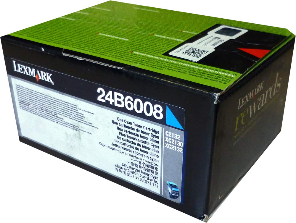LEXMARK Toner 24B6008 cyan 3.000 Seiten 24B6008