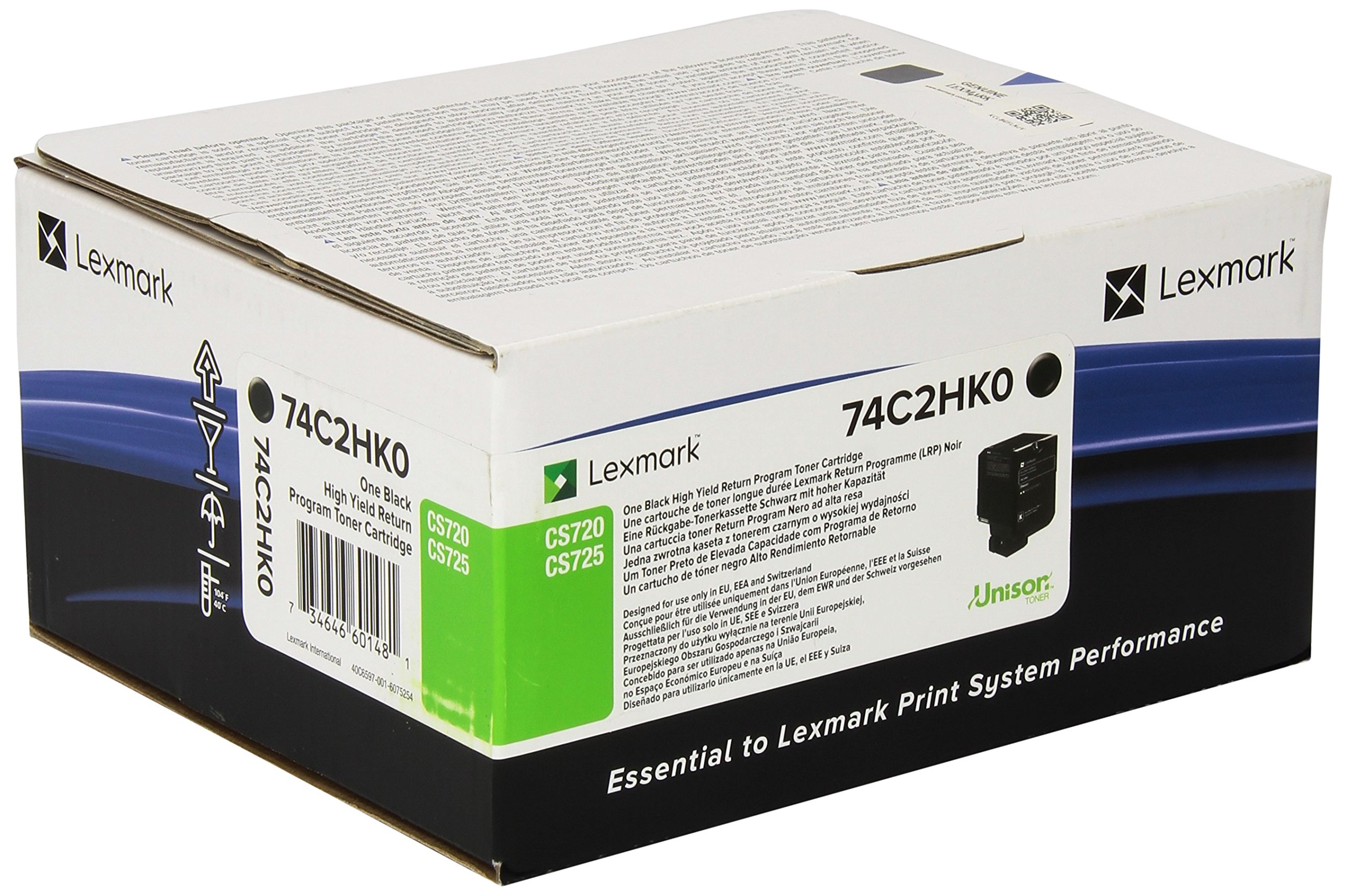 LEXMARK Toner HY RP Black 20k pour CS720 CS725
