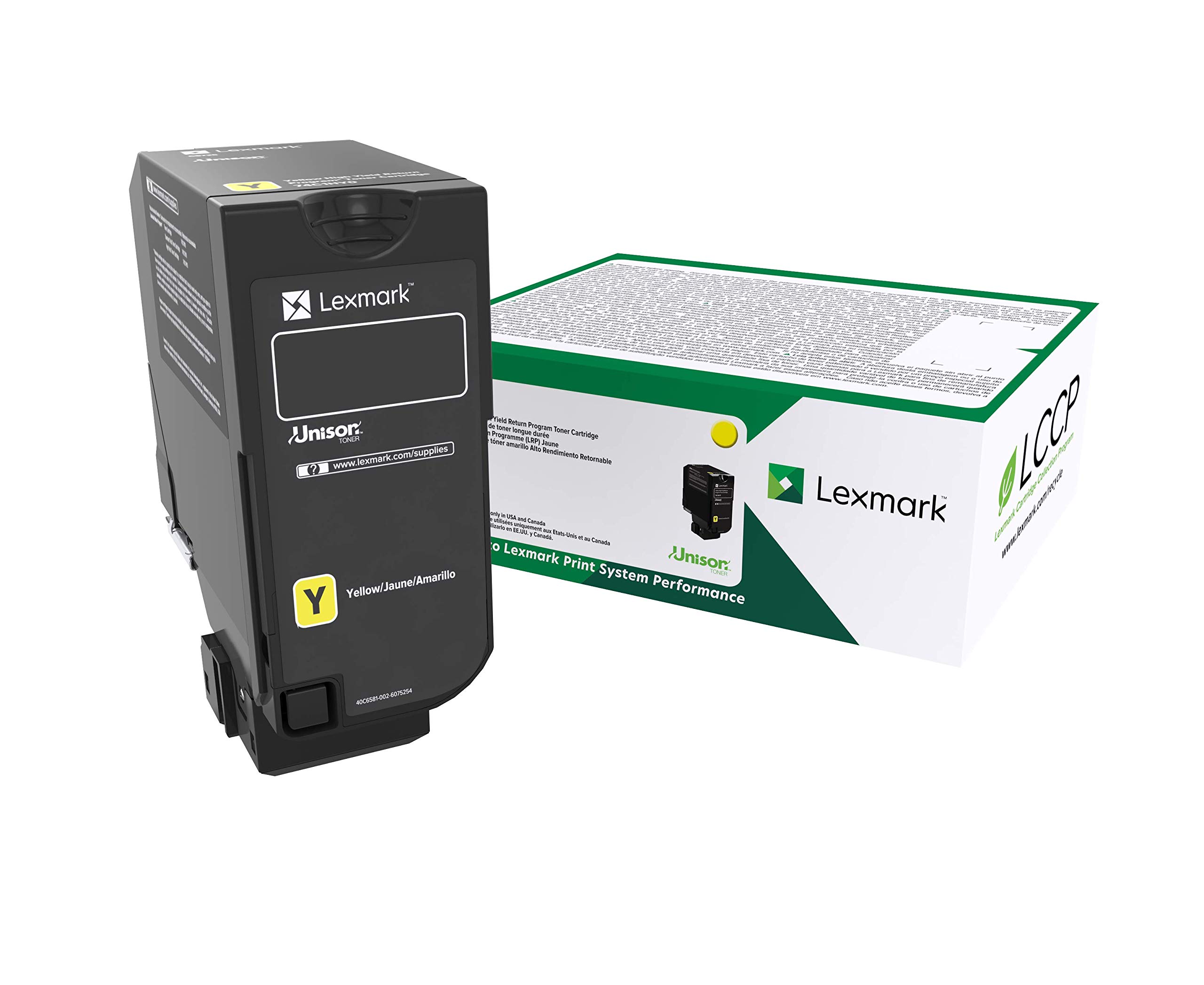 LEXMARK Cartouche de Toner Jaune Lexmark 75B20Y0