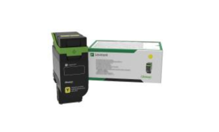 LEXMARK Toner jaune 12000 prog retour