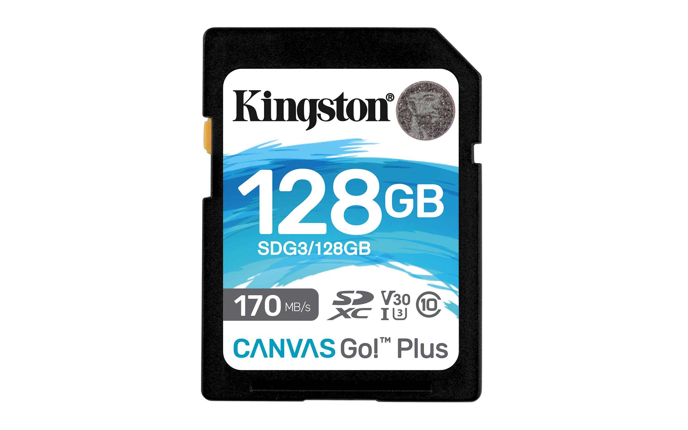 KINGSTON 128GB SDXC Canvas 170R C10 UHS-I U3 V30