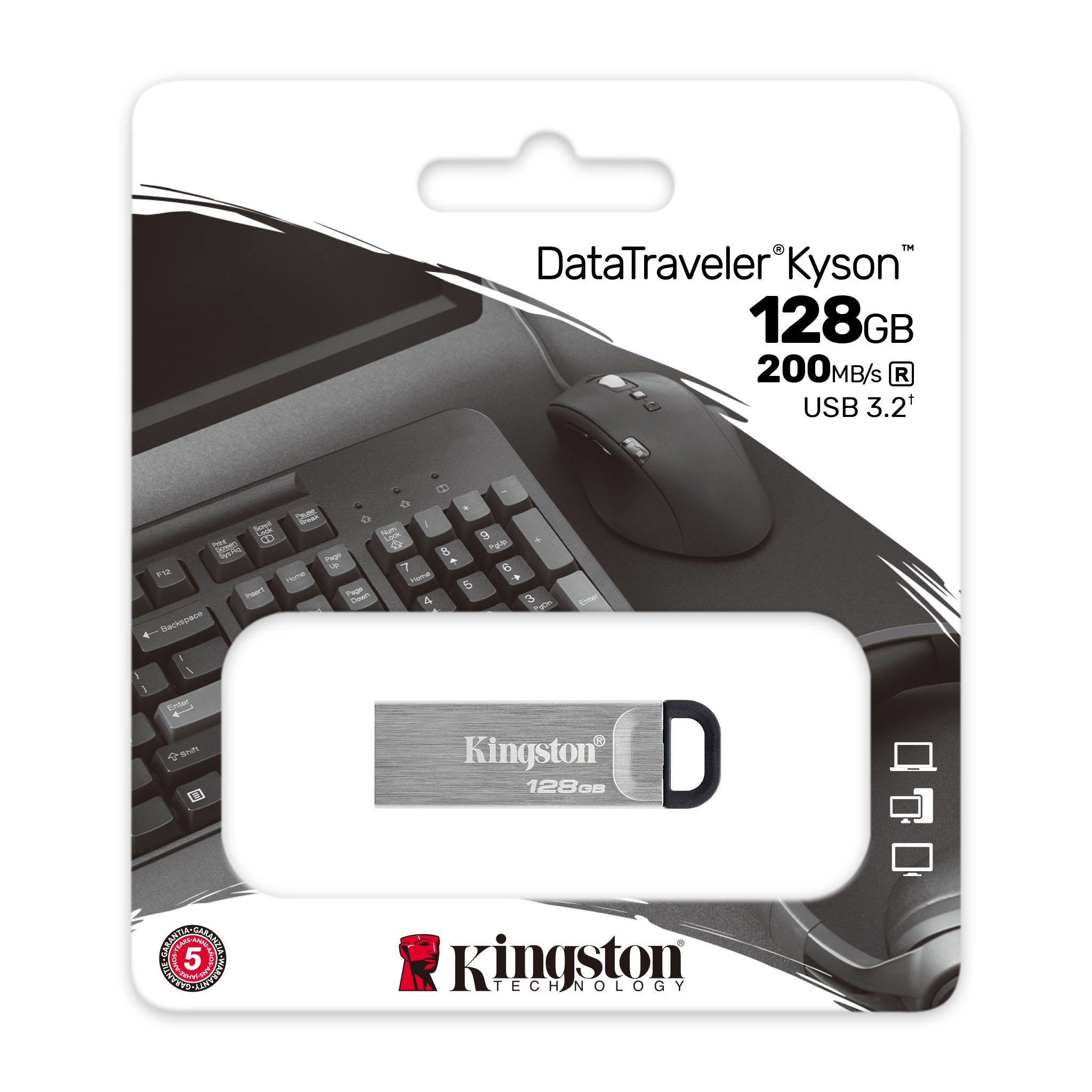 KINGSTON DataTraveler Kyson 128 Go