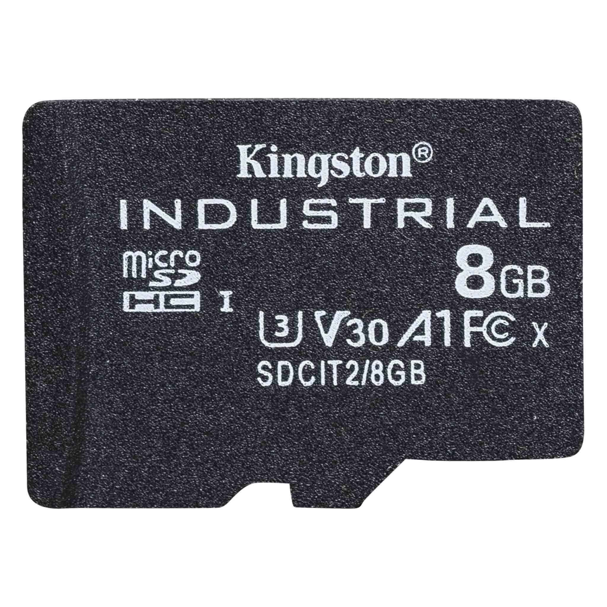 KINGSTON KINGSTON 8GB microSDHC Industrial C10 A1 pSLC