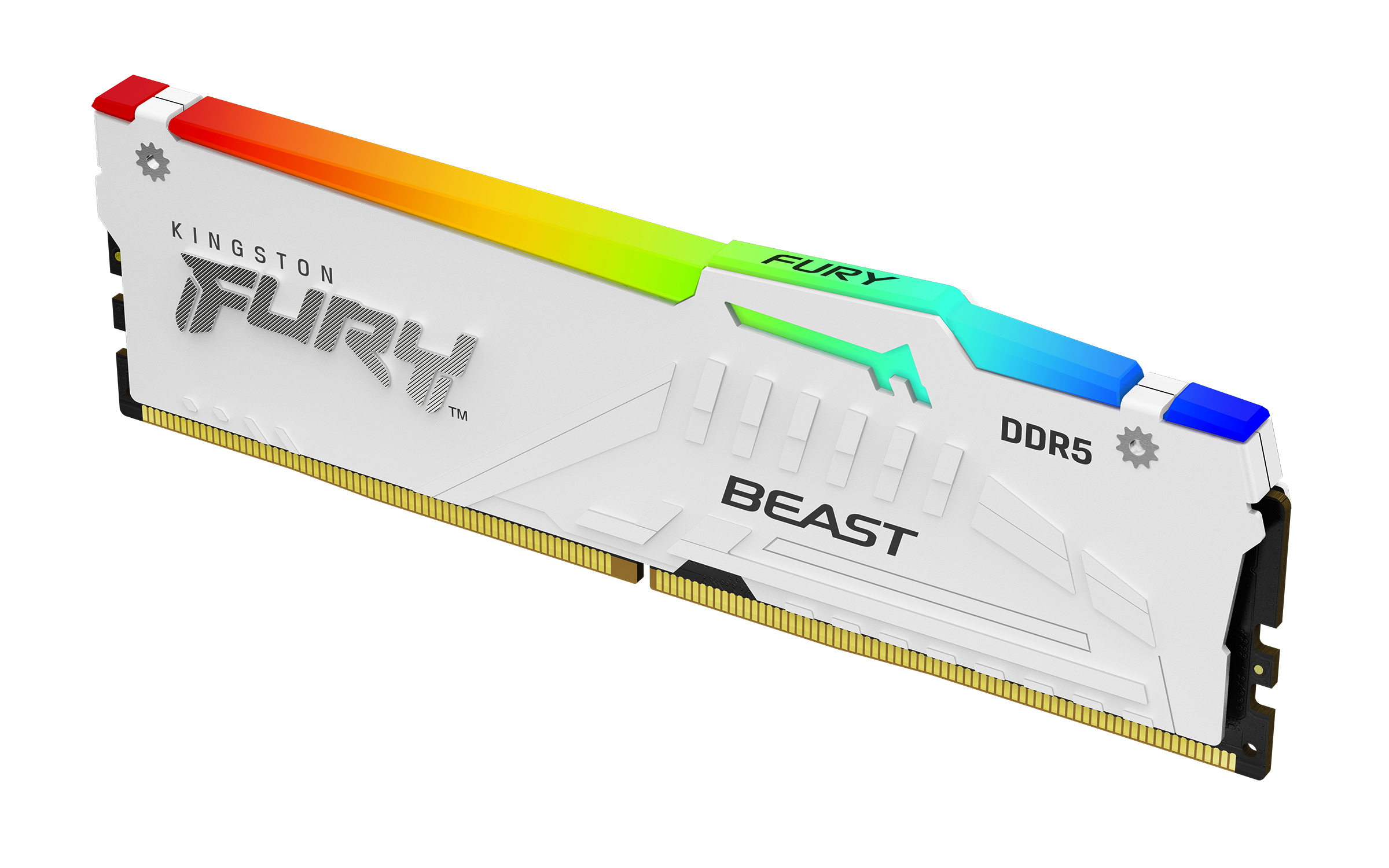 KINGSTON 16GB 5600 DDR5 DIMM FURY Beast WHT RGB