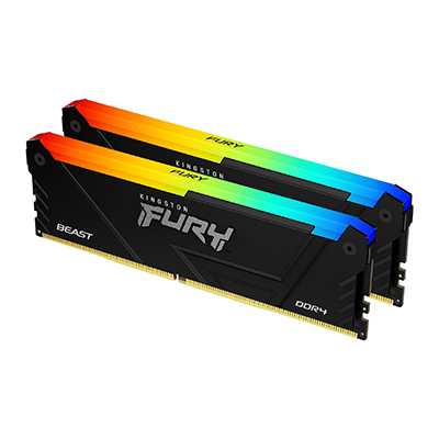 KINGSTON 64GB 3600 DDR4 DIMM Kit2 FURY Beast RGB