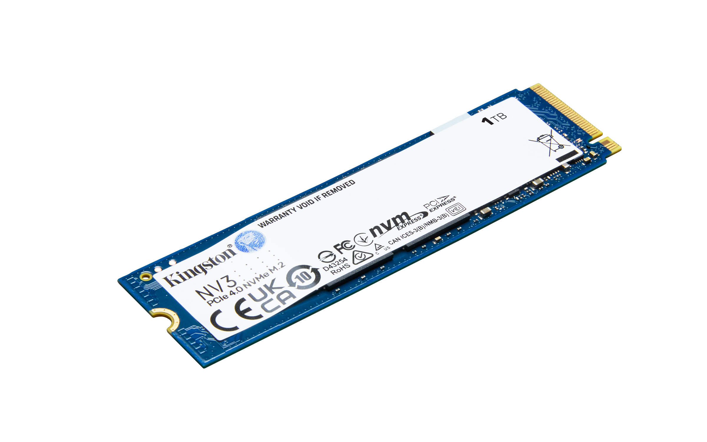 KINGSTON 1000Go NV3 M.2 2280 PCIe 4.0 NVMe SSD