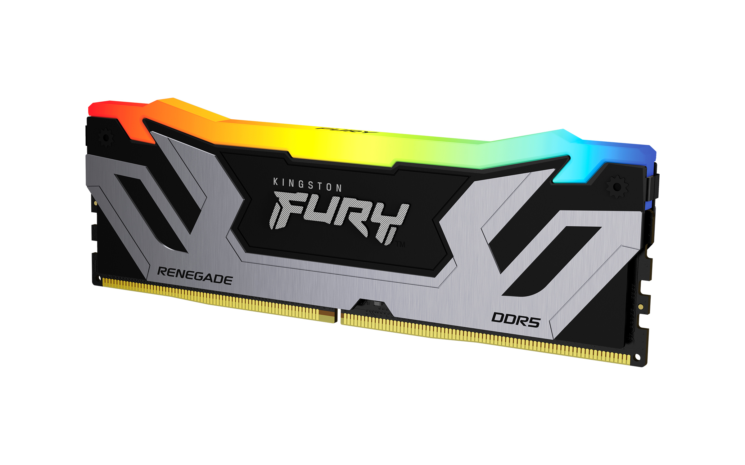 KINGSTON 24Go 8400MT/s DDR5 CL40 CUDIMM FURY Renegade RGB Silver XMP