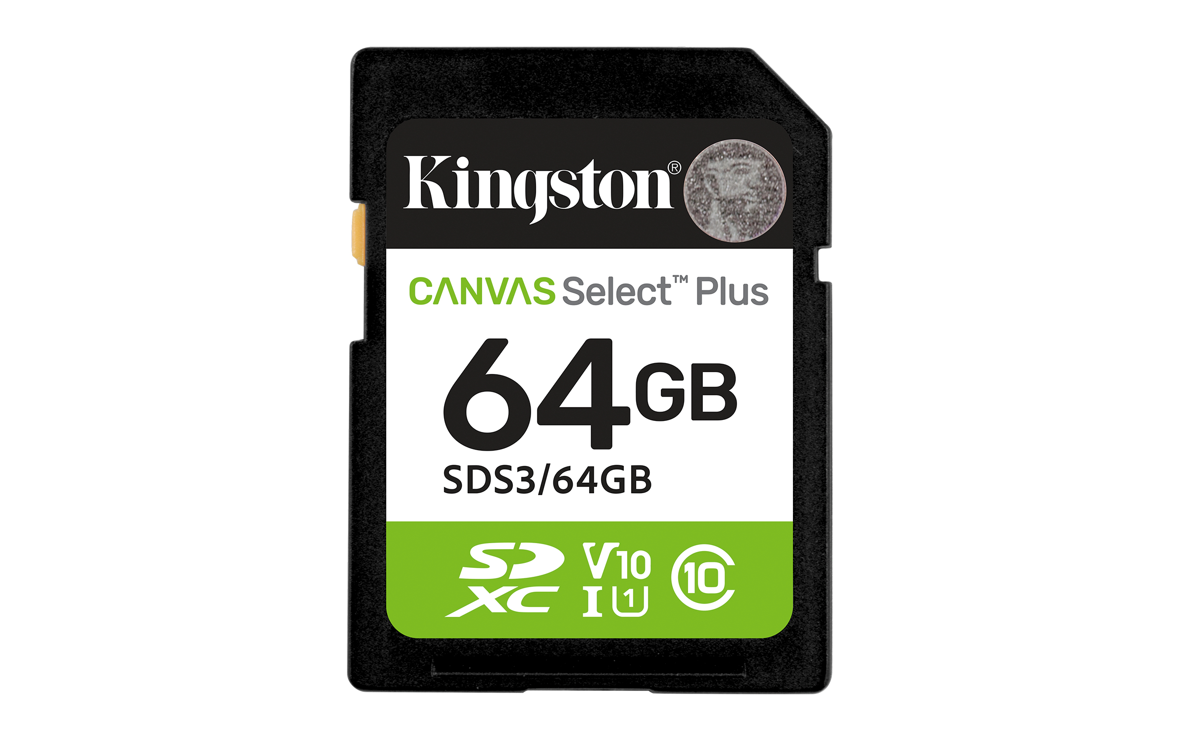 KINGSTON 64GB SDXC Canvas Select Plus UHS-I U1