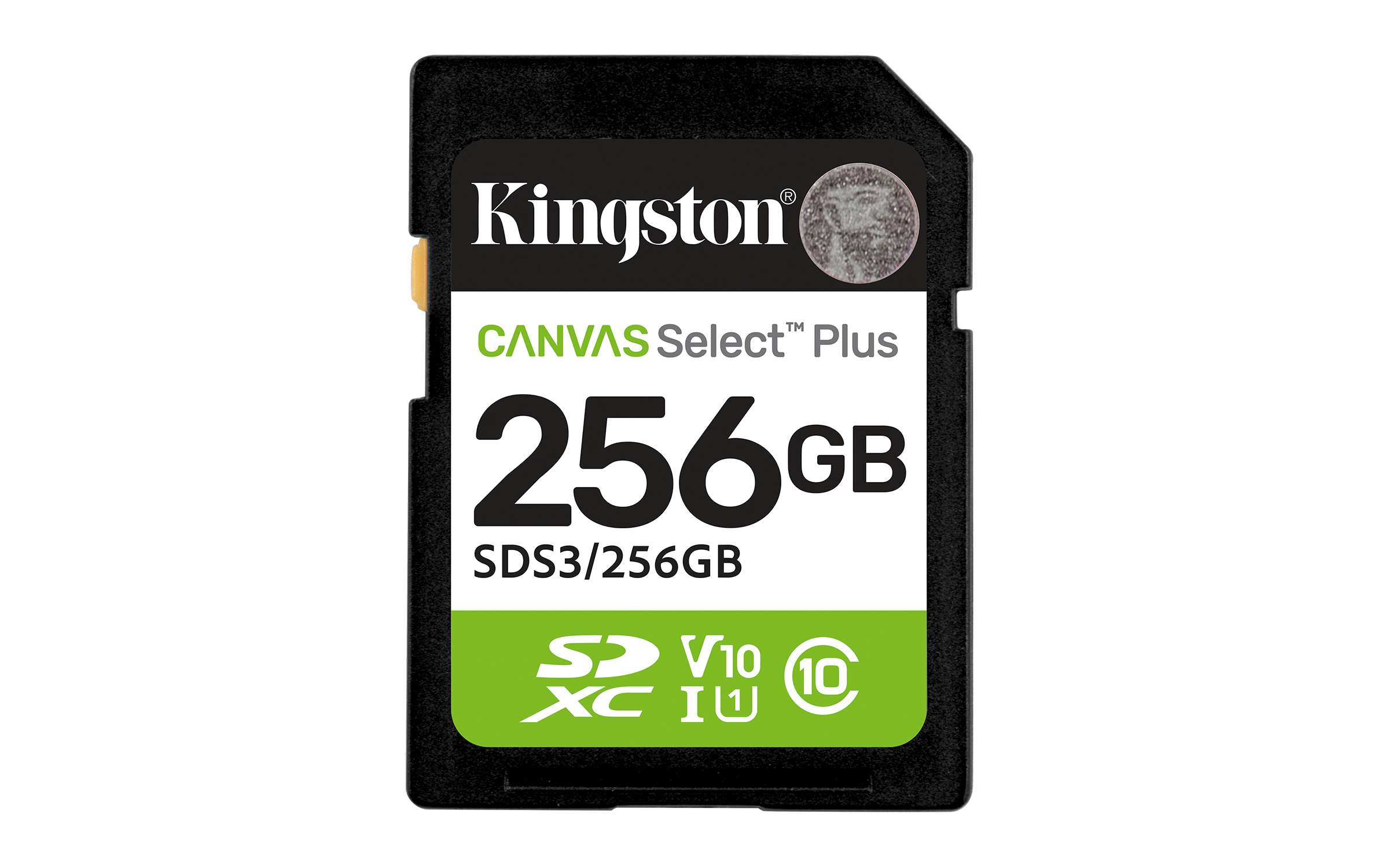 KINGSTON 256GB SDXC Canvas Select Plus UHS-I U1