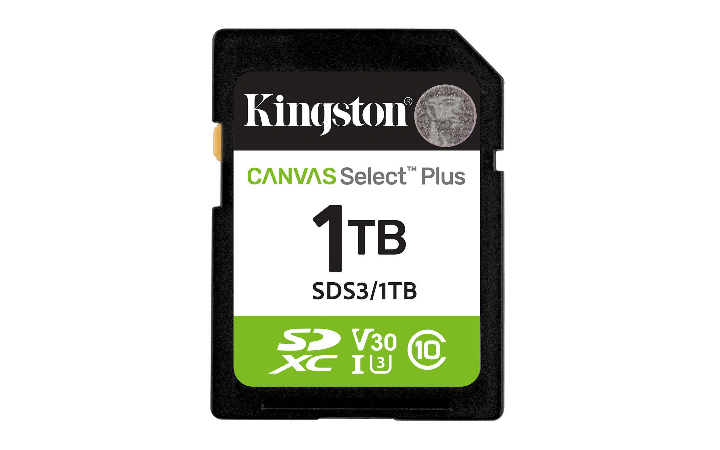 KINGSTON 1TB SDXC Canvas Select Plus UHS-I U3
