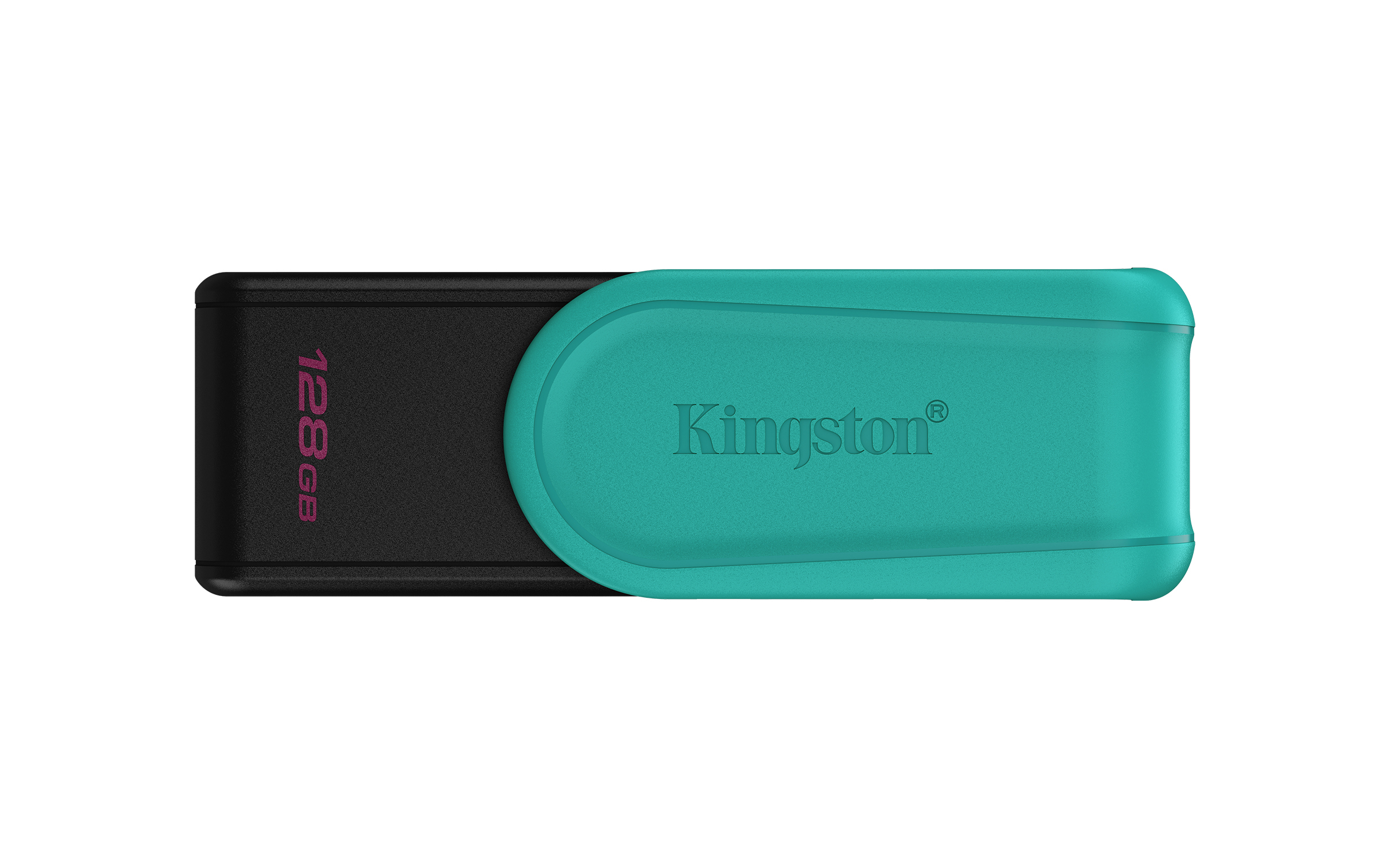 KINGSTON 128Go Portable USB 3.2 Gen 1 DataTraveler Exodia S Black/Turquoise