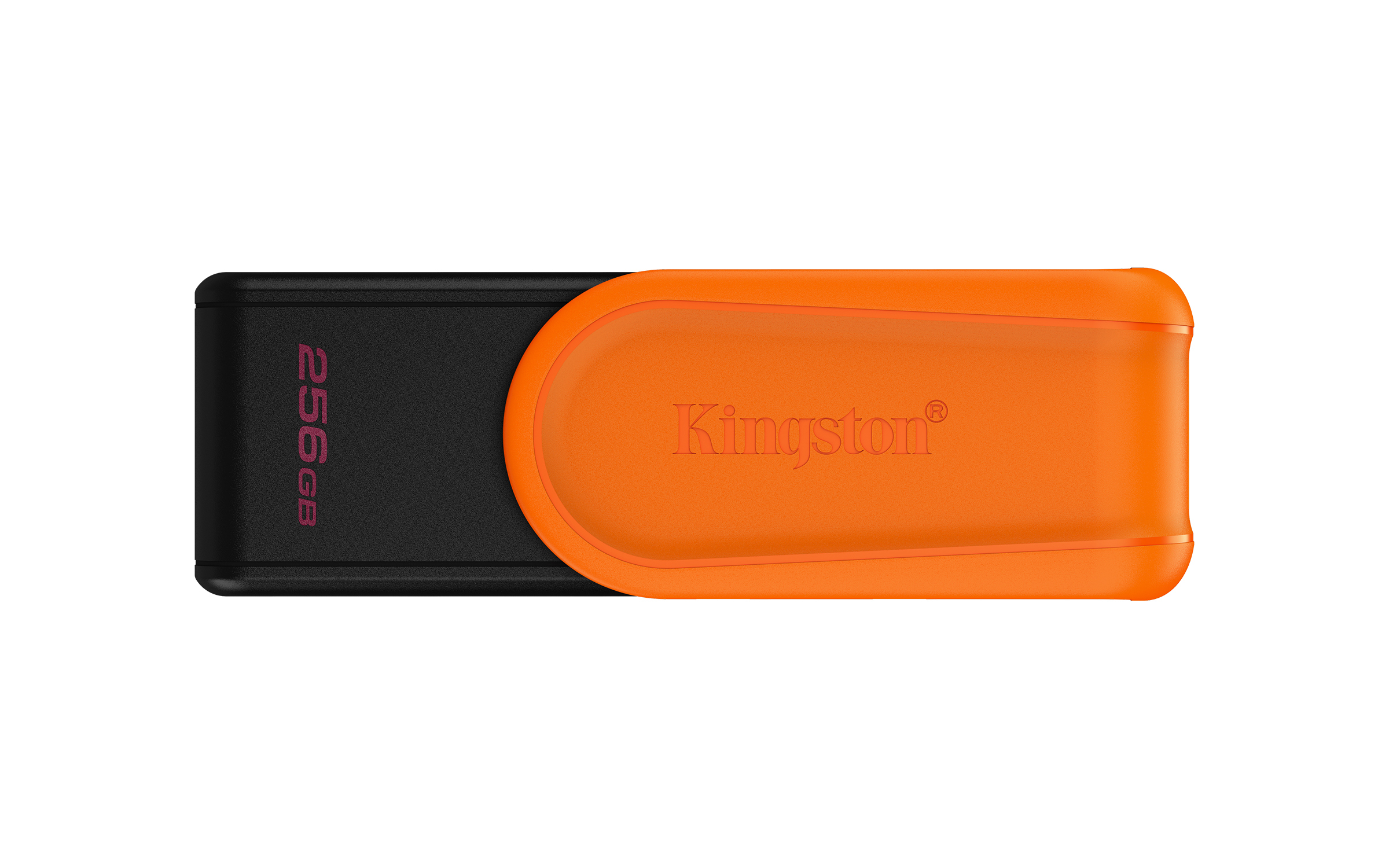 KINGSTON 256Go Portable USB 3.2 Gen 1 DataTraveler Exodia S Black/Orange