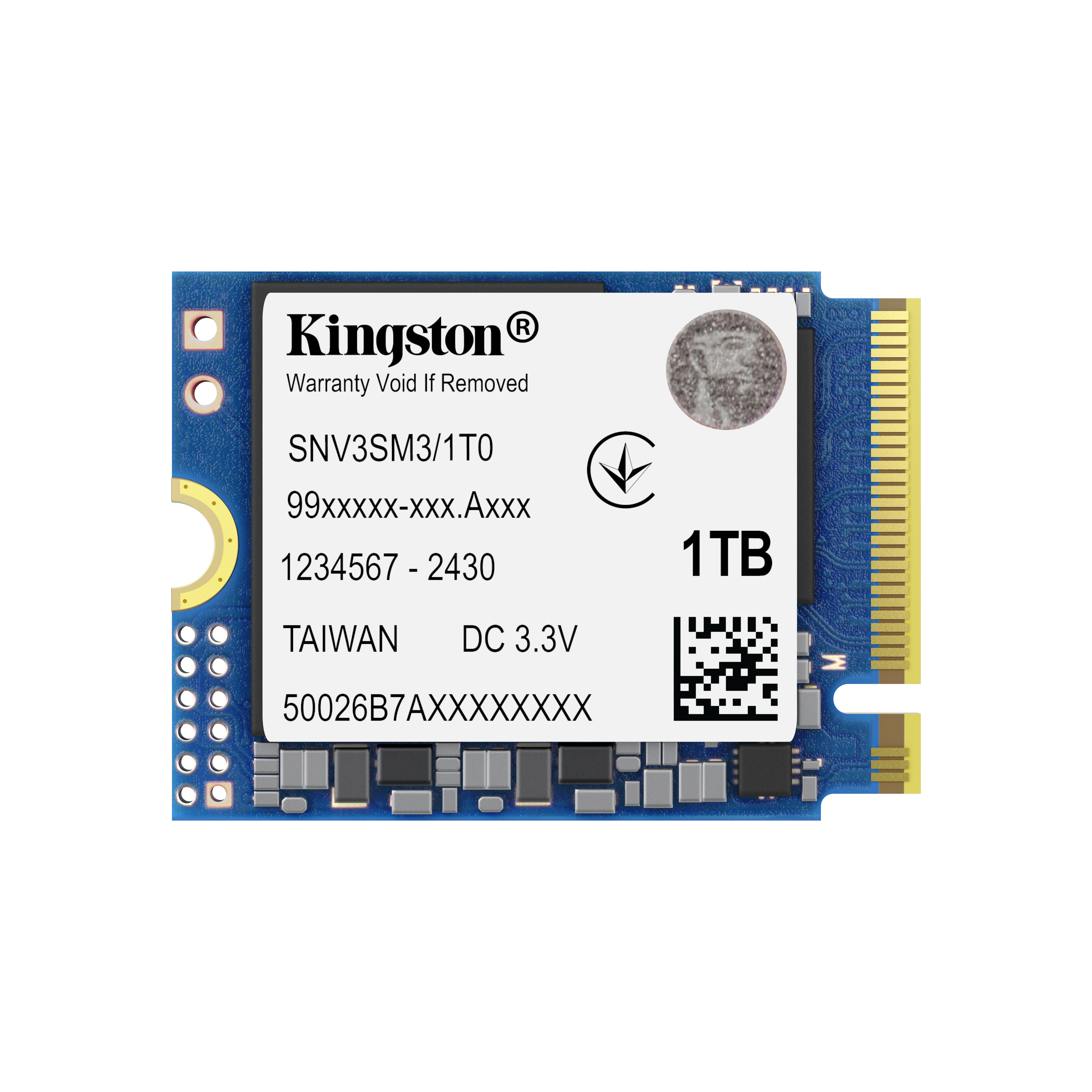 KINGSTON 1000Go NV3 M.2 2230 PCIe 4.0 NVMe SSD
