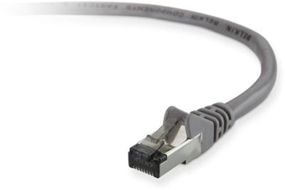 BELKIN Câble Ethernet 1M Droit CAT5 STP A3L793BT10M-H-S