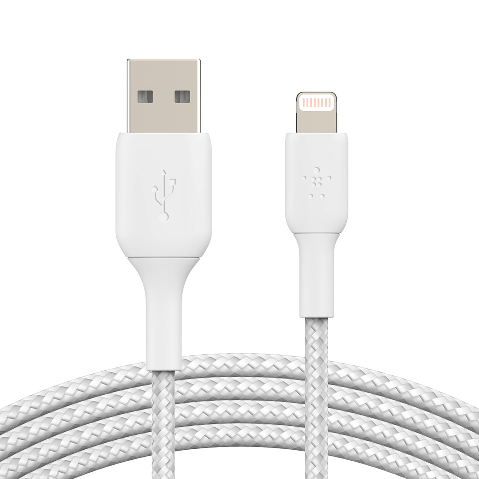 BELKIN Câble tressé Lightning USBA 1m