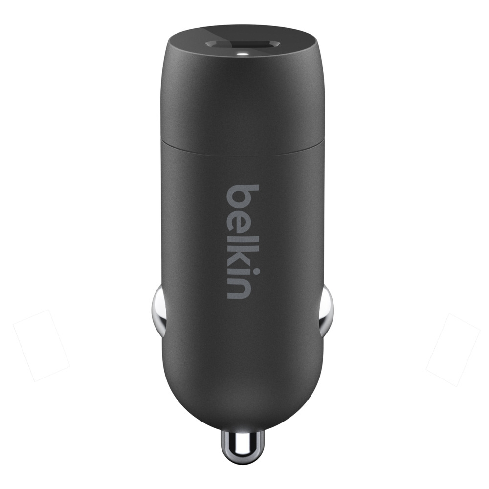 BELKIN Boost Charge Chargeur de voiture 1 port USB-C (20 W) sur prise allume-cigare (Noir)