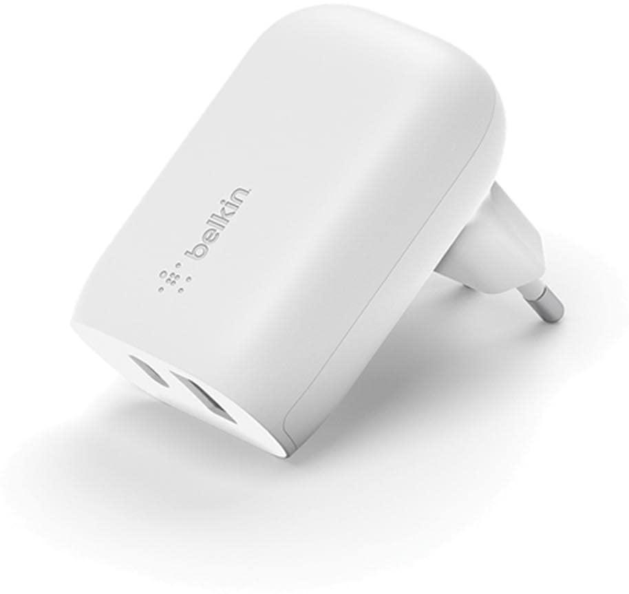 BELKIN Chargeur secteur double port USB-C 37W
