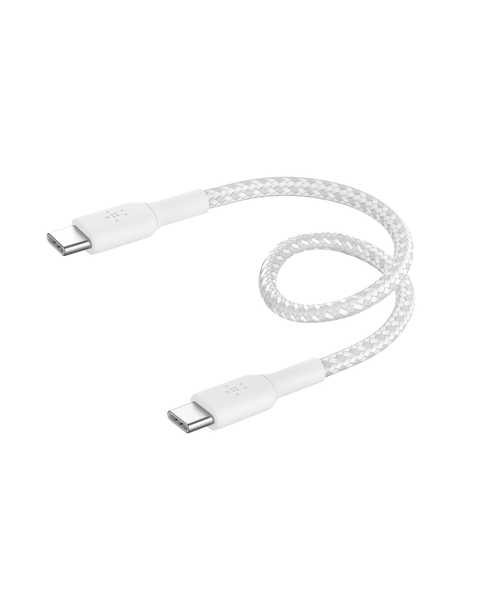 BELKIN BOOST CHARGE USB-C to USB-C Cable Braided 0.15m White