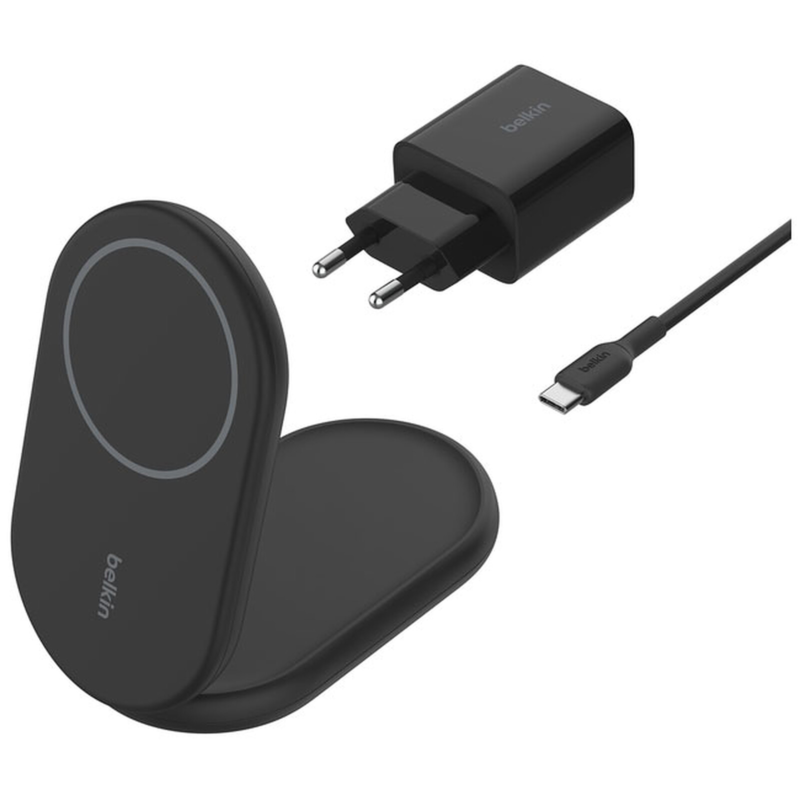 BELKIN BOOSTCHARGE Qi2 15w Magnetic Stand Black