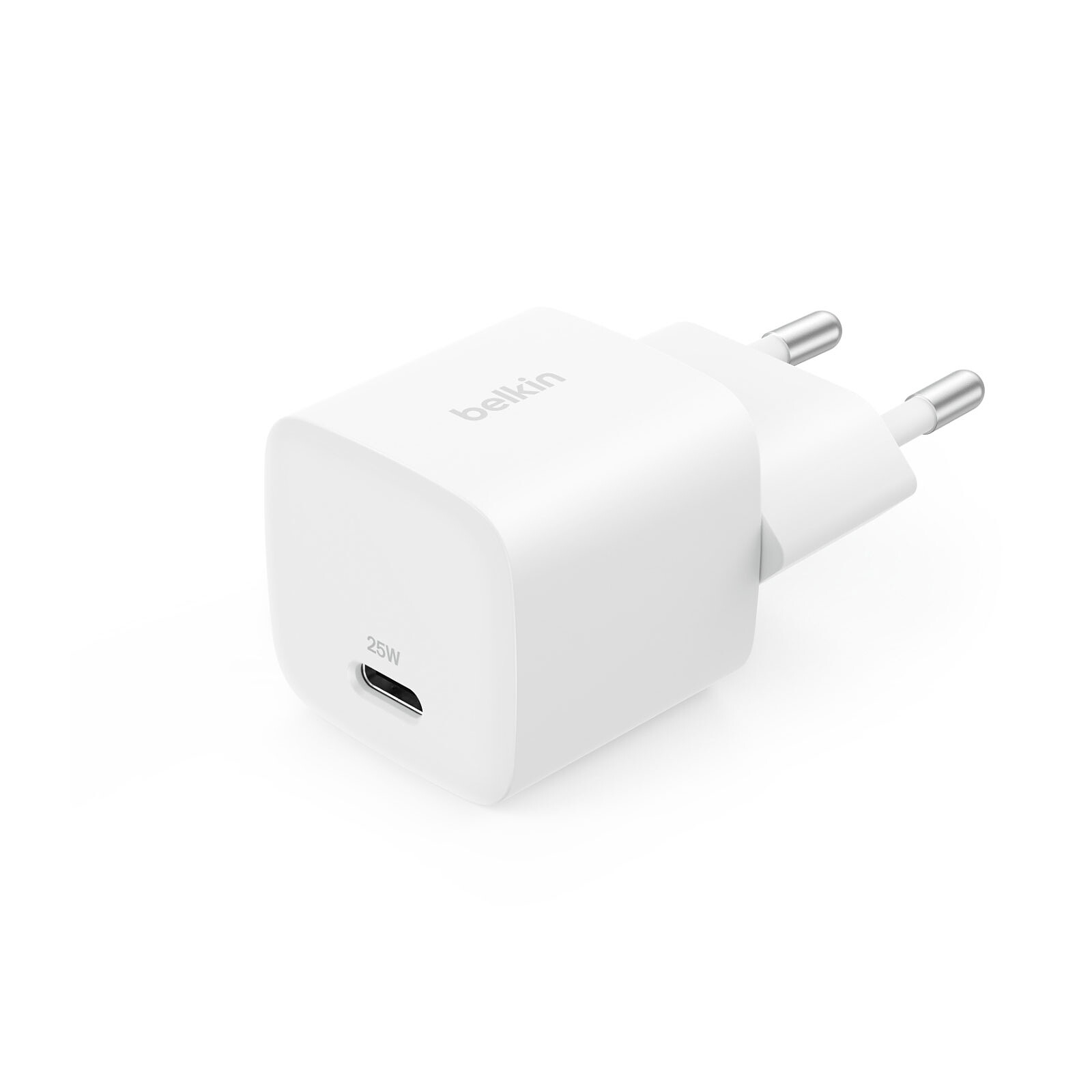 BELKIN 25W USBC PD WALL CHARGER WITH PPS WHITE