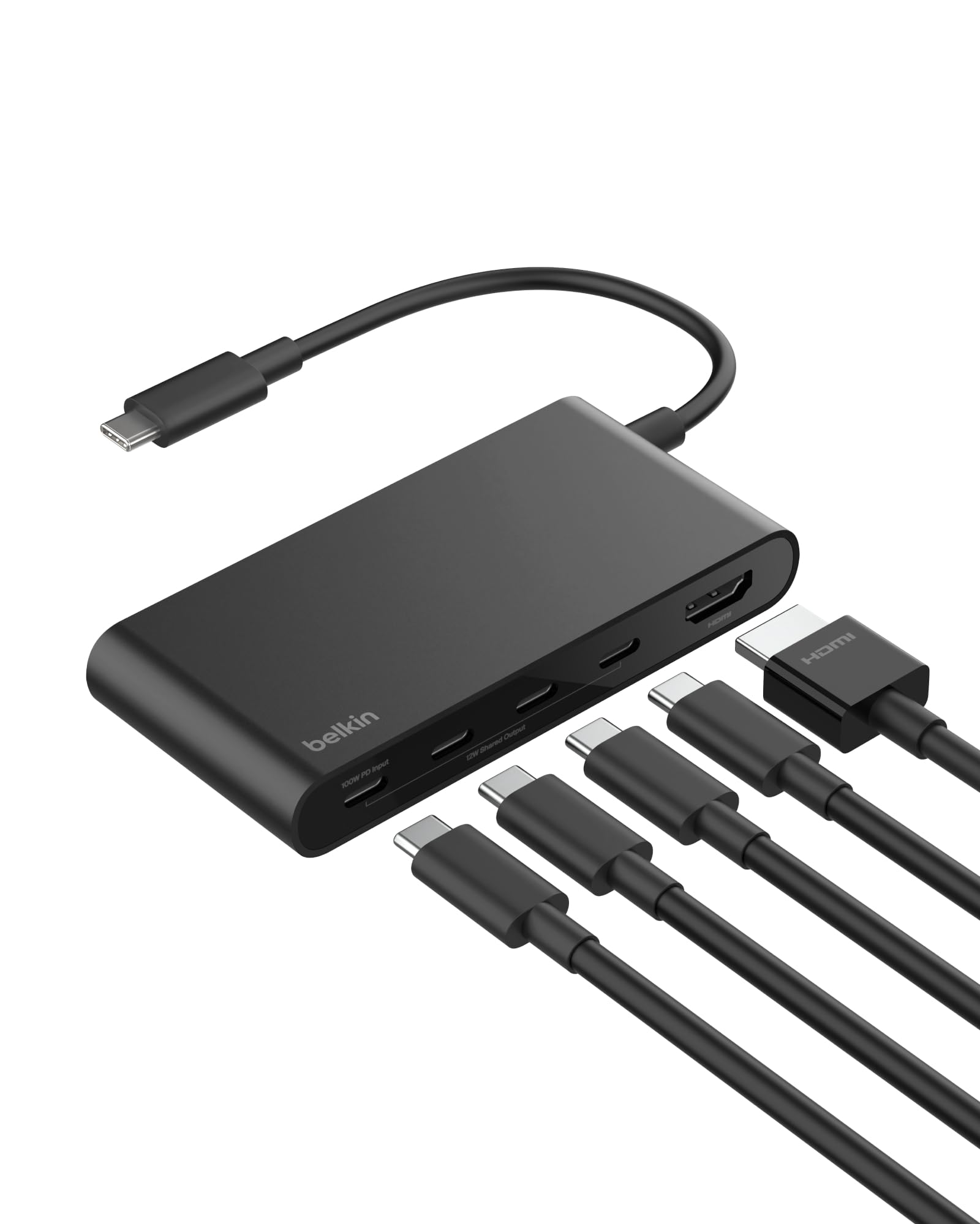 BELKIN 5-Port USB-C Hub with 4K HDMI