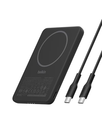 BELKIN BoostCharge Slim 5k Magnetic 7.5w Black