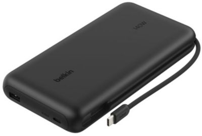 BELKIN Batterie externe  Boostcharge 140W cable 1A1C Noir