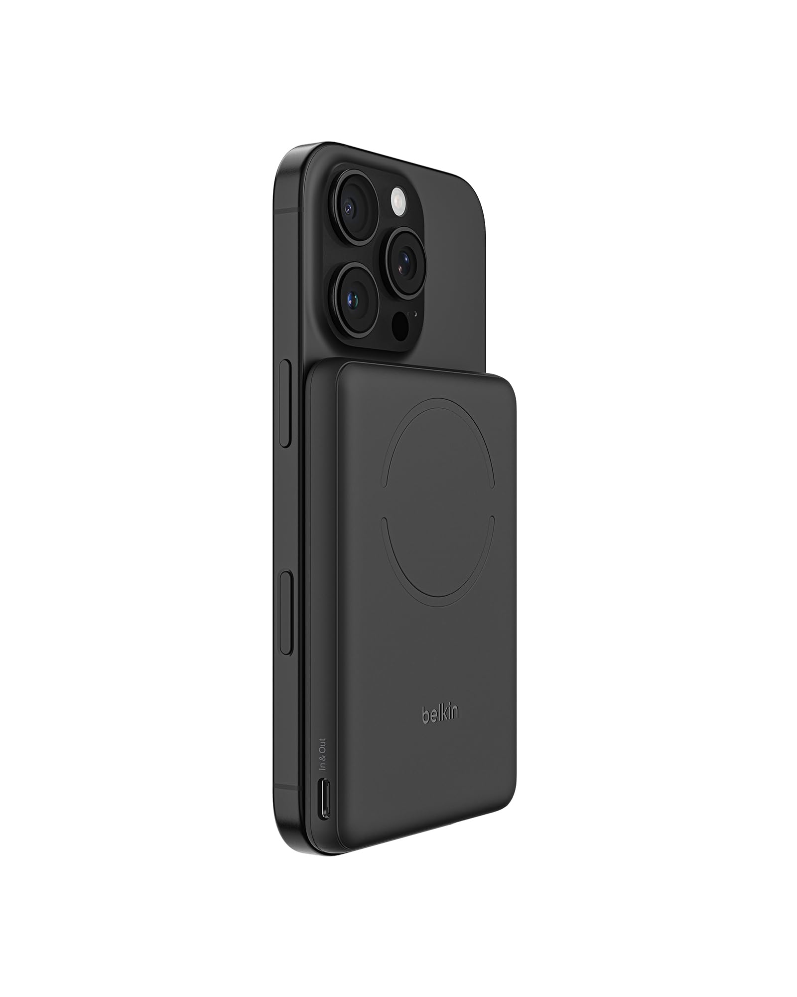 BELKIN BoostCharge Slim 5k Magnetic 7.5w with mag cessory Black