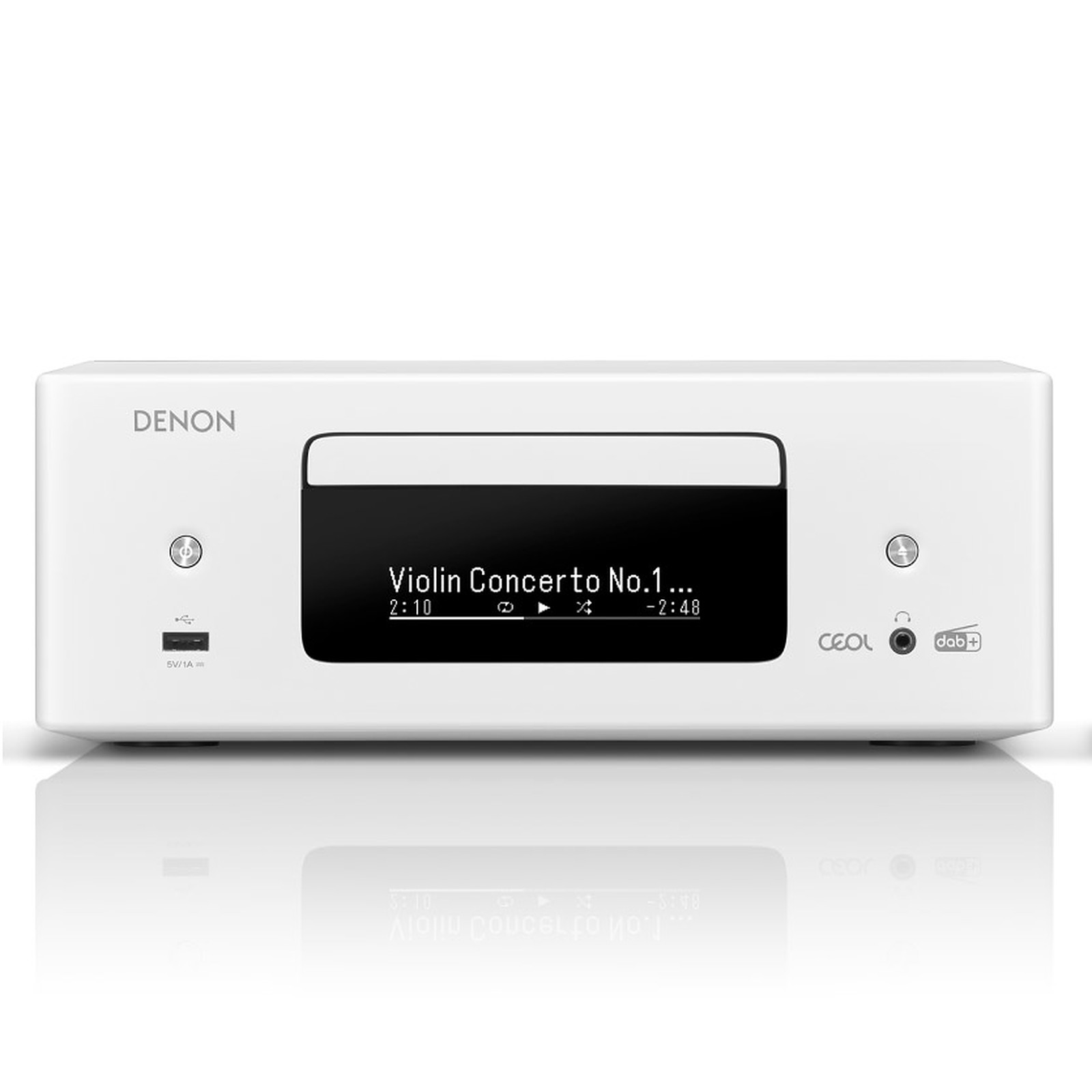 DENON RCD-N12DAB Blanc