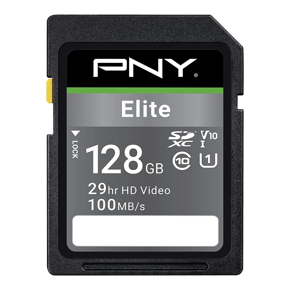 PNY Carte SDXC Elite 128 Go