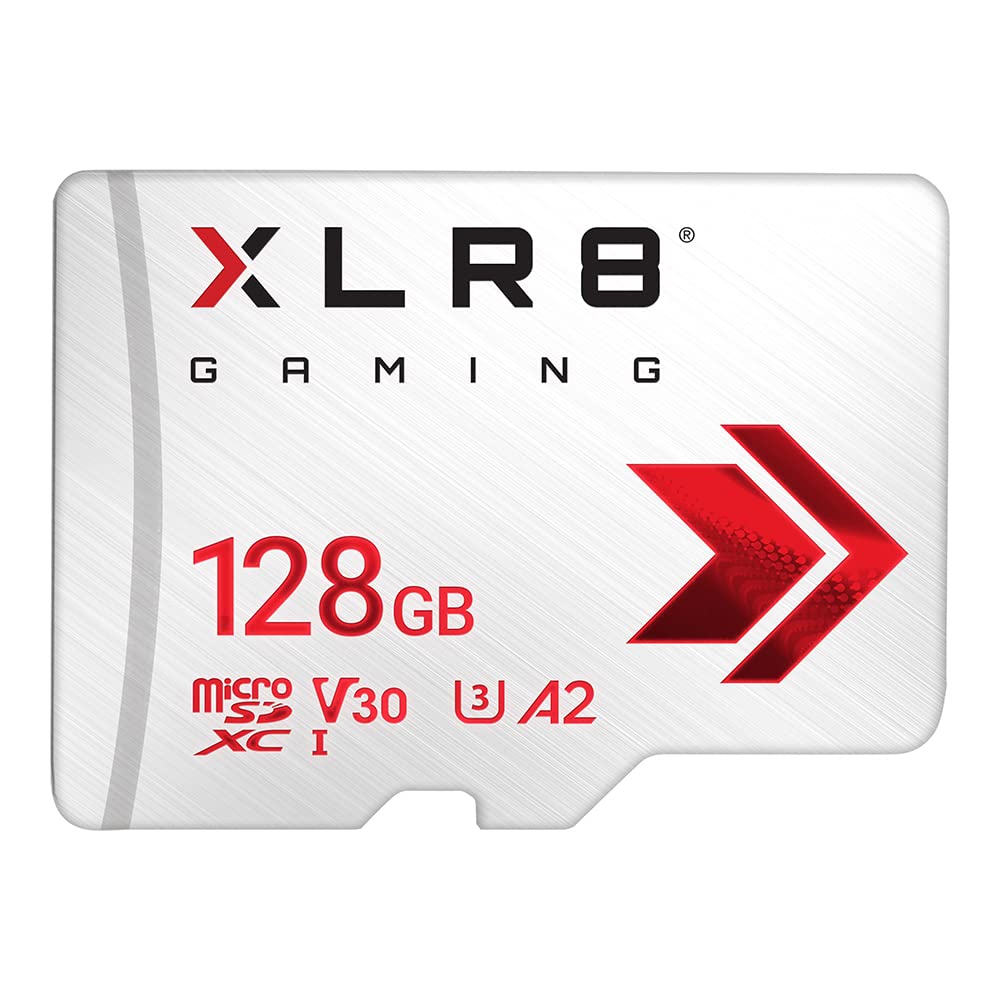 PNY SD MicroSD XC Card 128GB PNY XLR8 Gaming Class 10 U3 V30 retail