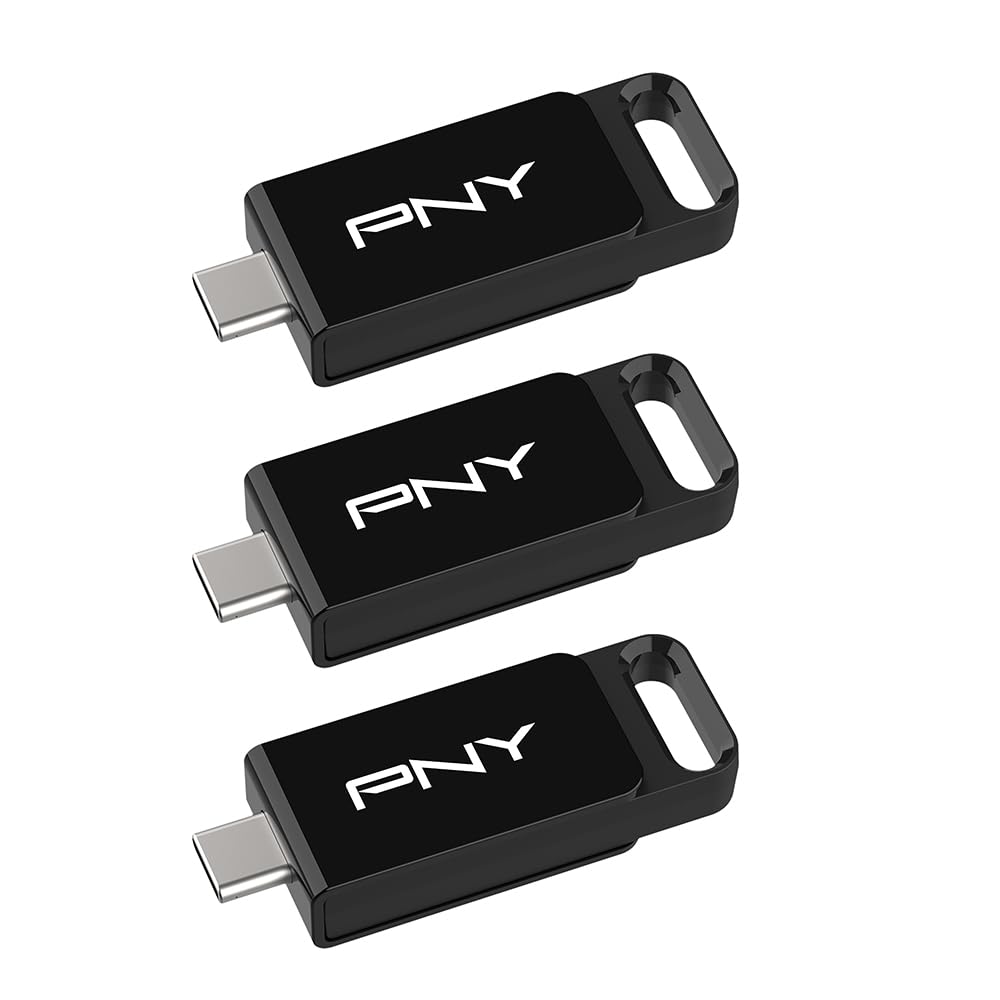 PNY USB-Stick 128GB PNY Elite USB 3.2 TYPE-C retail 3-Pack