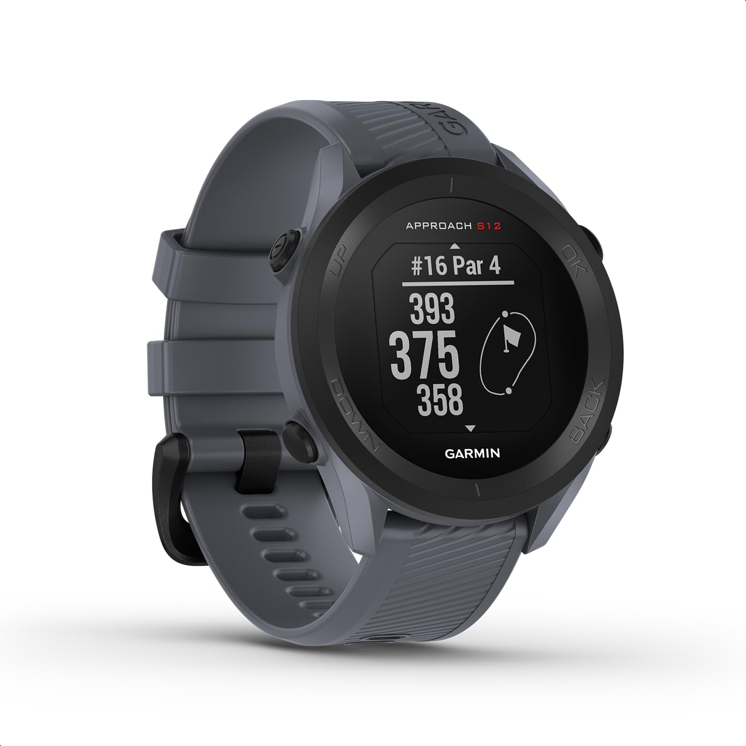 GARMIN montre sport approach s12 granite bleu