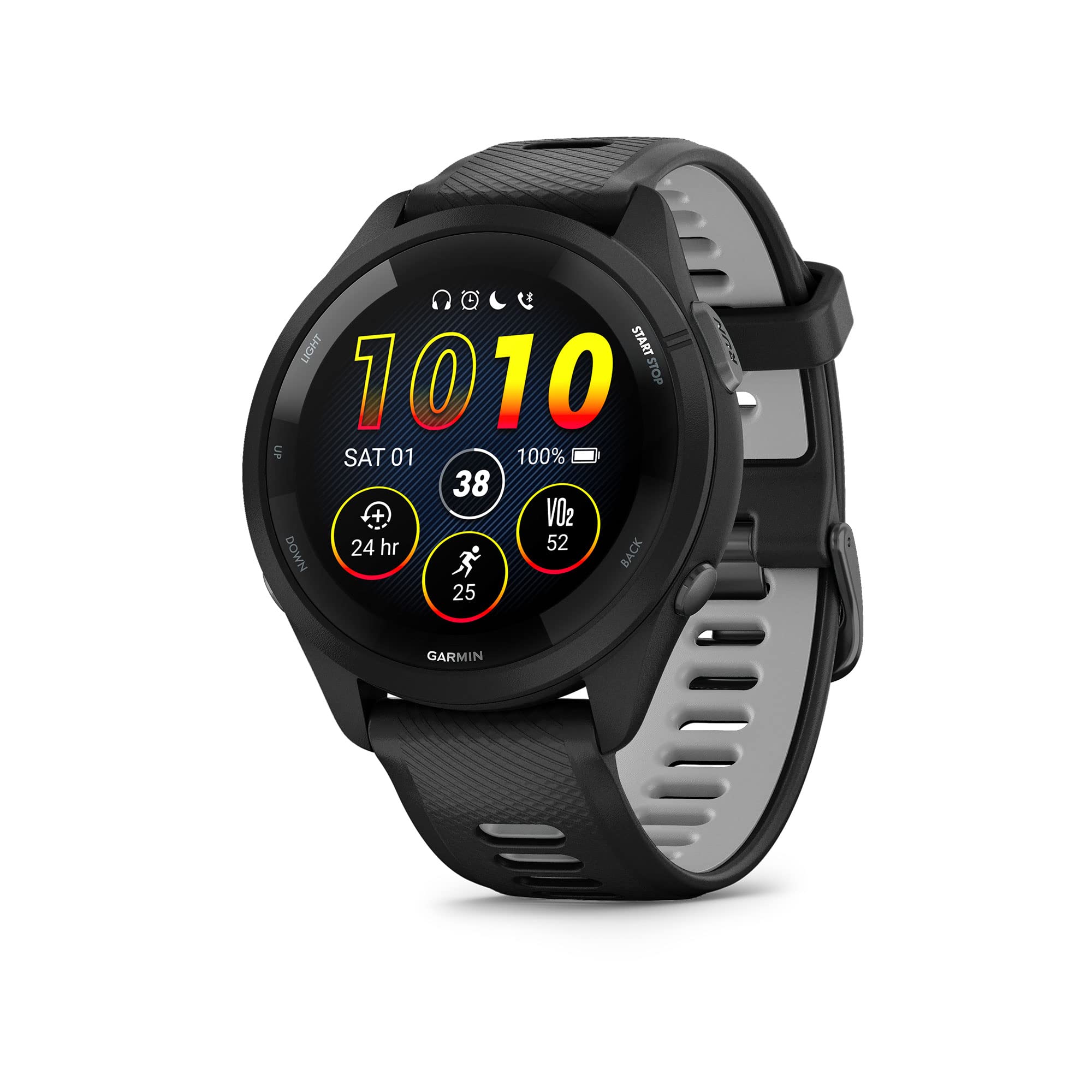 GARMIN Forerunner 265 Schwarz/Hellgrau