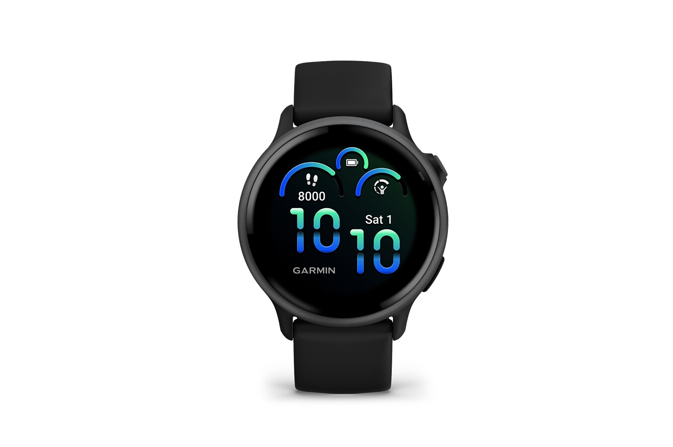 GARMIN vívoactive 6, lunette Gray avec boîtier noir