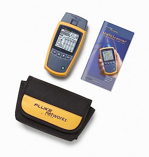 DIGITUS FLUKE MicroScanner 2 Kabelverifikationstester (gelb/schwarz)