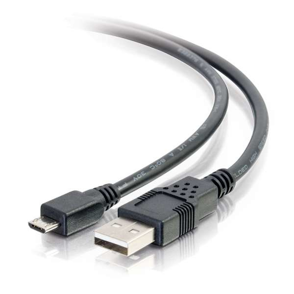 C2G 15ft USB 2.0 A to Micro-USB B Cable