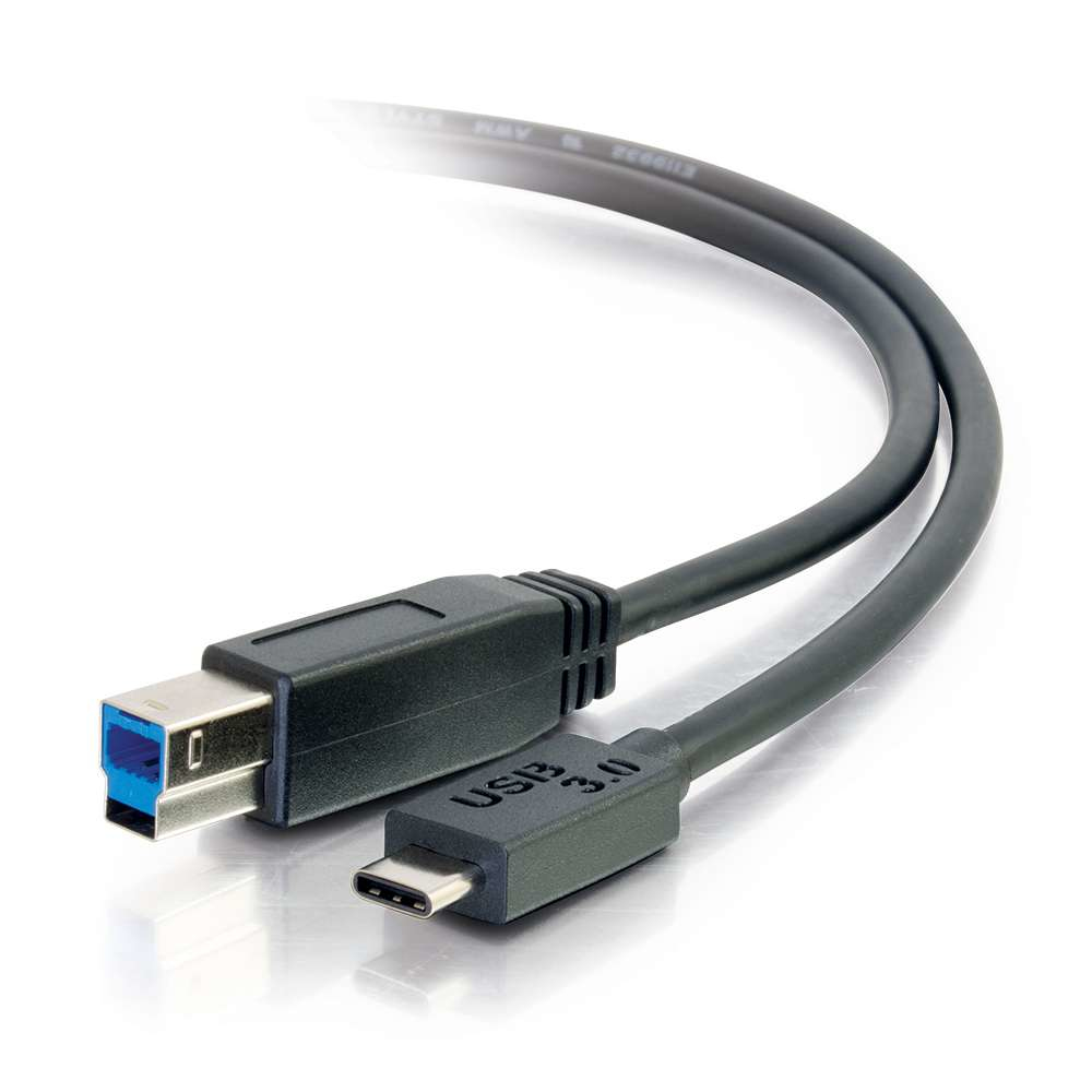 C2G 10ft USB C to USB B Cable