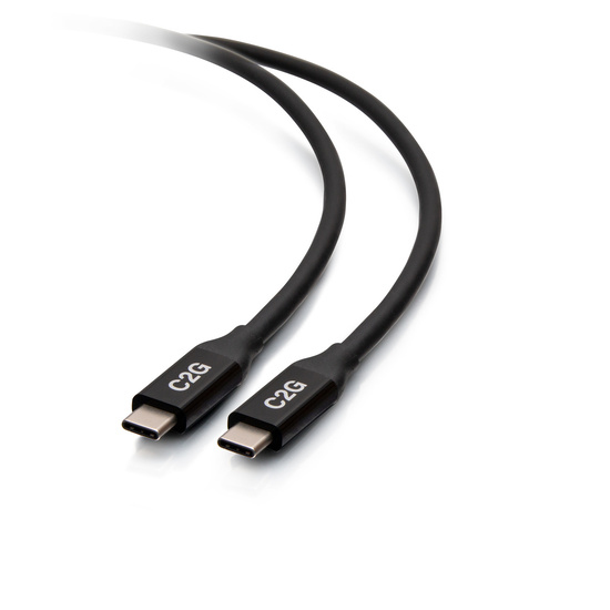C2G 3.3ft (1m) USB-C Male to USB-C Male Cable (20V 5A)