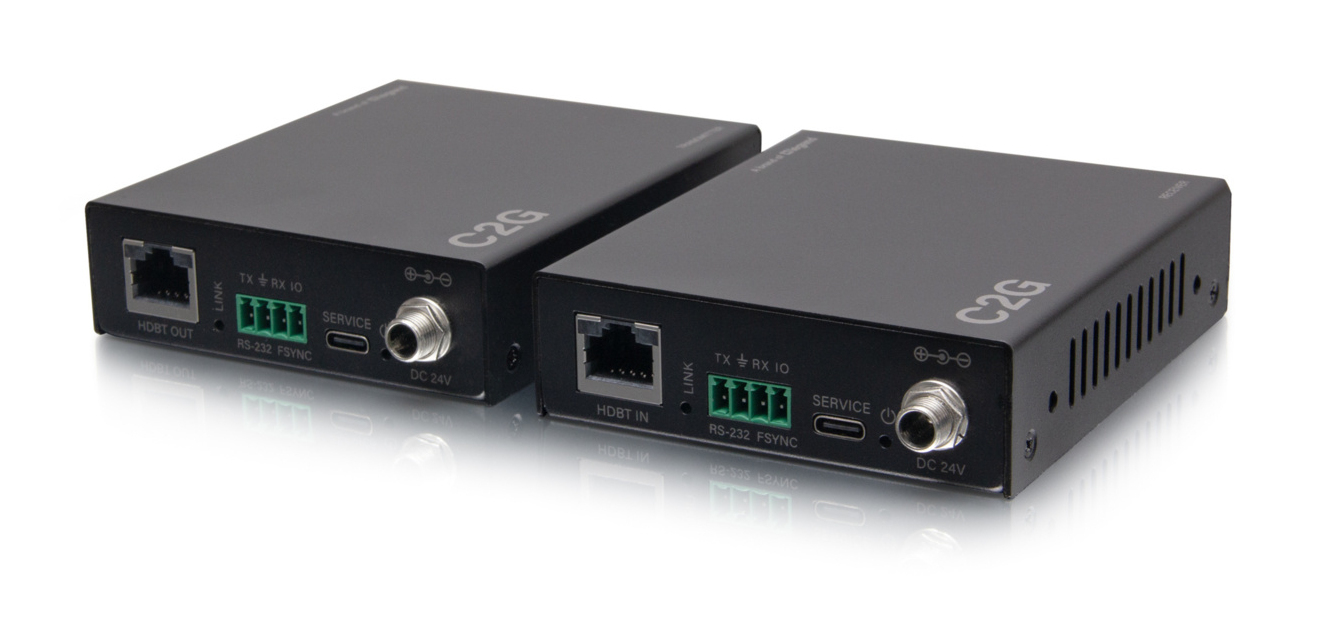 C2G Superbooster 4-Port USB Over Cat6a Extender Kit