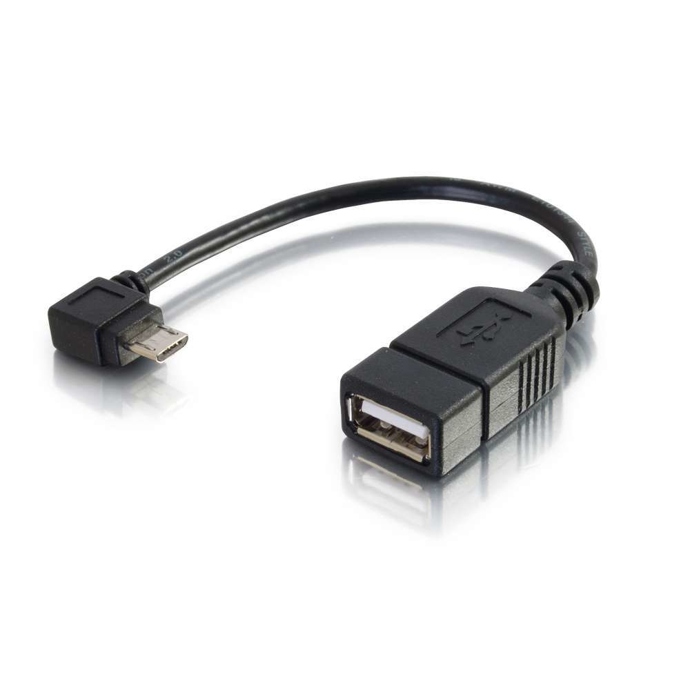 C2G Mobile Device USB Micro-B to USB Device OTG Adapter Cable