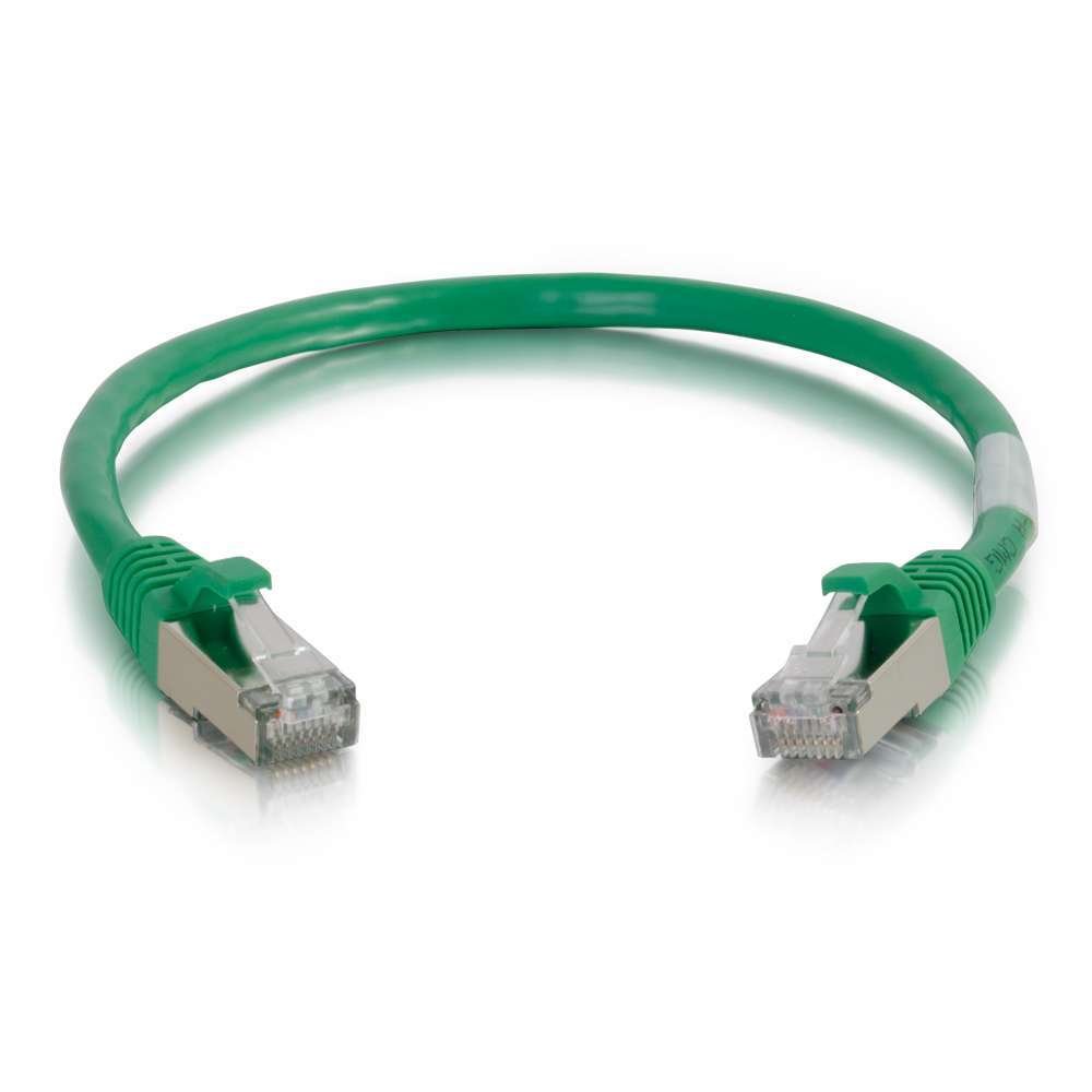 C2G Cat5e Booted Shielded (STP) Network Patch Cable